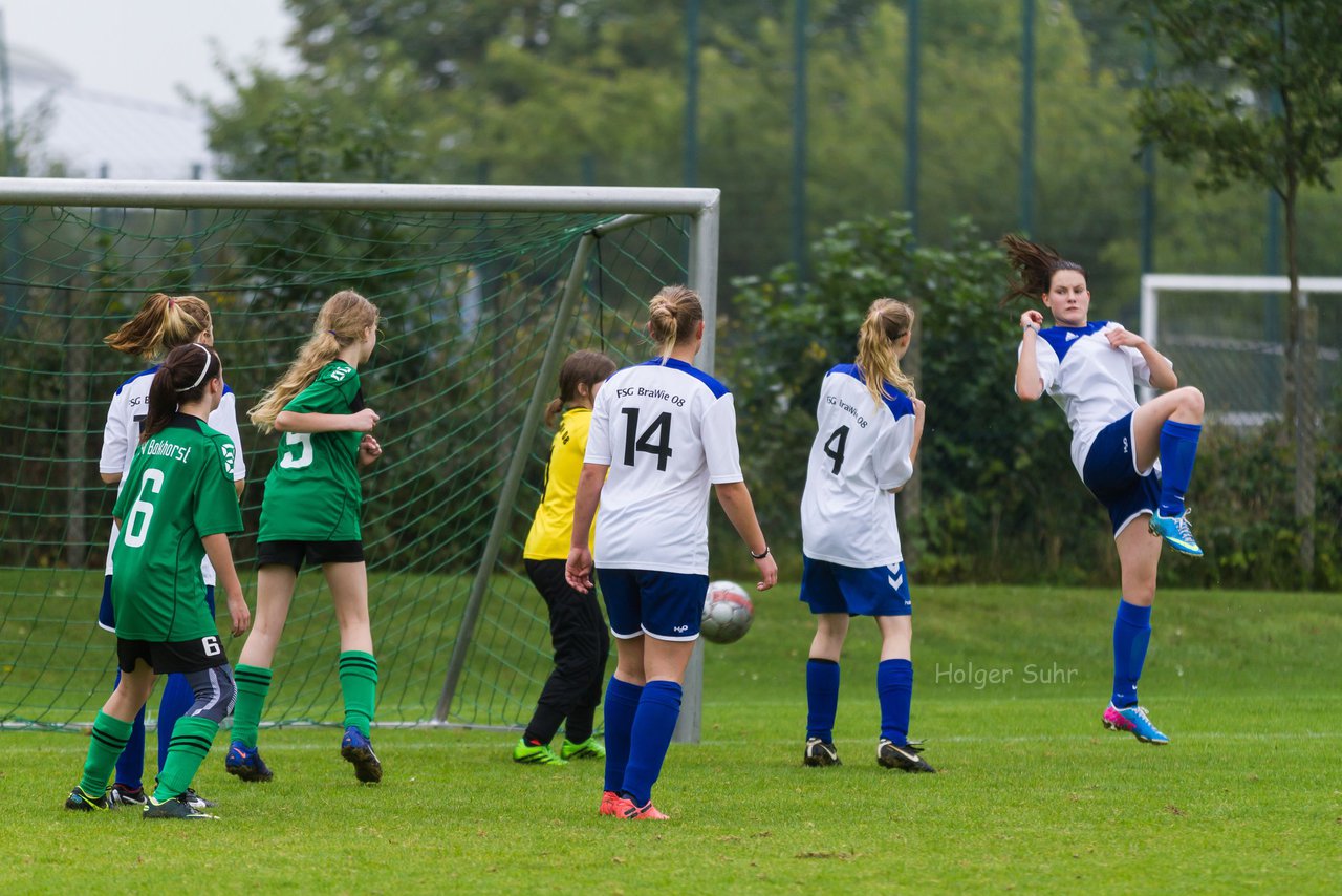 Bild 93 - C-Juniorinnen FSG BraWie 08 o.W - SV Bokhorst : Ergebnis: 4:2